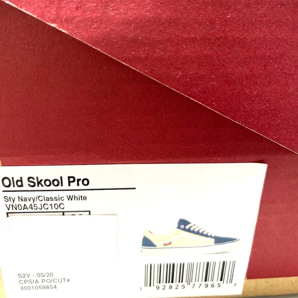 VANS Old Skool Pro Sty Navy cram Men - Picture 2 of 16